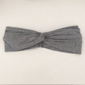 Lululemon grey turban headband